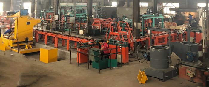 grinding balls production line 